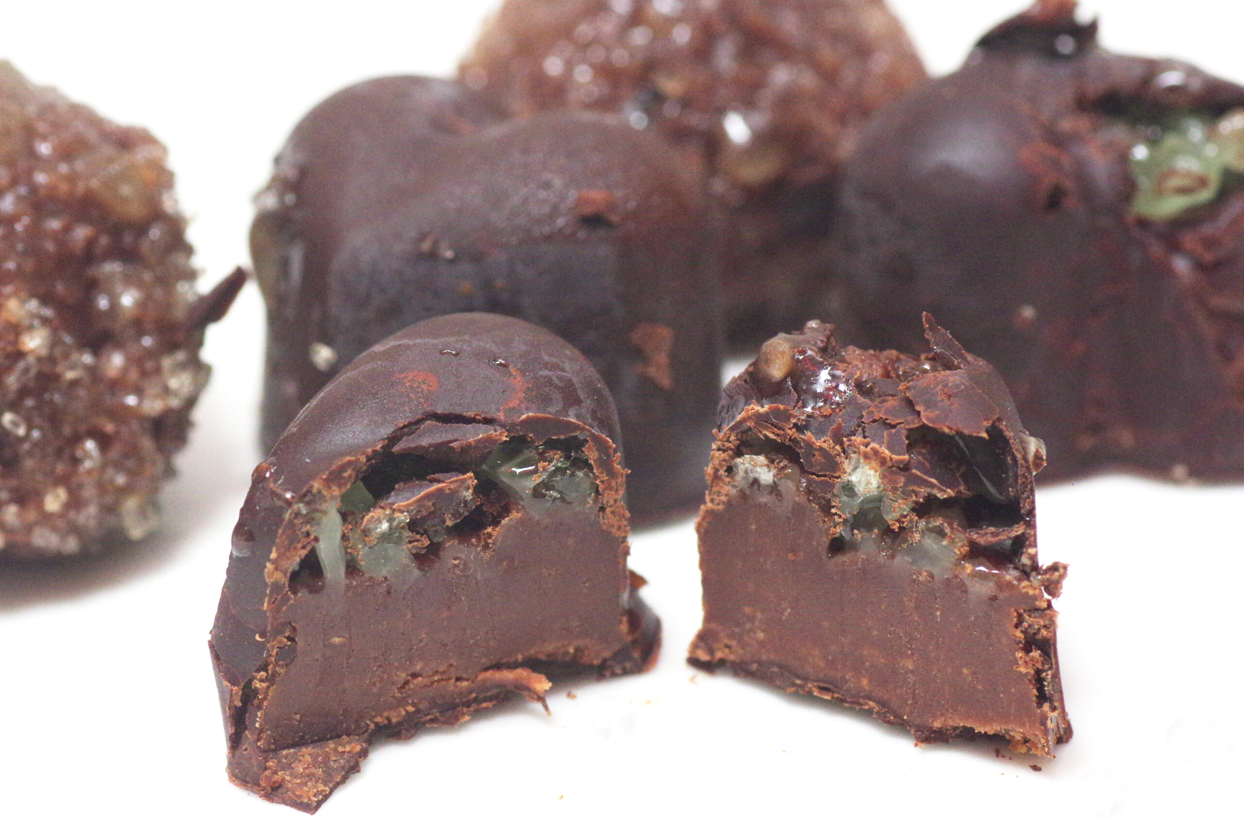 Piparmündi-šokolaadi trühvlid